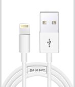 Cable Apple/ USB-A a Lightning/ 1m/ Blanco - Imagen 2