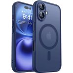 Funda magnética translúcida mate a prueba de golpes para iPhone 17 16 15 14 13 12 11 Pro Max Plus para cubierta de carga inalámbrica Magsafe - Imagen 2