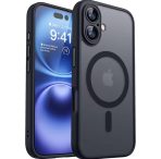 Funda magnética translúcida mate a prueba de golpes para iPhone 17 16 15 14 13 12 11 Pro Max Plus para cubierta de carga inalámbrica Magsafe - Imagen 6