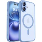 Funda magnética translúcida mate a prueba de golpes para iPhone 17 16 15 14 13 12 11 Pro Max Plus para cubierta de carga inalámbrica Magsafe - Imagen 7