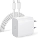 Cargador 25W  Carga Rápida de Usb a Ligthing para iPhone - PD 3.0 tipo C bloque de carga para iPhone 14/13/12/11/XR/XS/X/8 (paquete de 1)